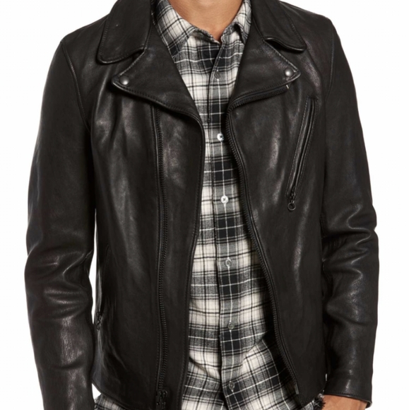 Rudsak Men's Moto Leather Jacket